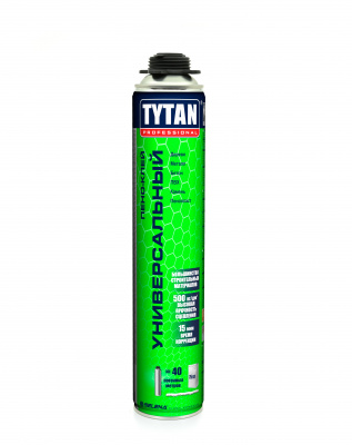 Пено-клей для гипсокартона GUN 830 мл Tytan Professional 