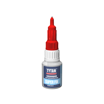 Клей цианоакрилатный Super Fix Tytan Professional EUROWINDOW 20 гр на блистере