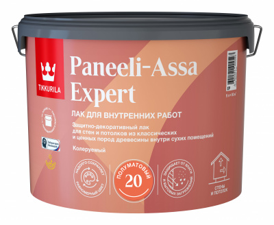 Лак интерьерный PANEELI-ASSA EXPERT EP п/мат 9л