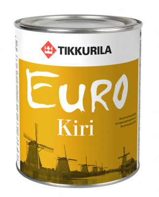 Лак паркетный Lacquer Parquet/EURO KIRI EP глянцевая 0,9л