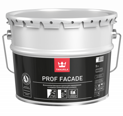 Краска фасадная  PROF FACADE  KC 9л./13 кг.