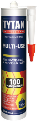 Клей монтажный  Multi-use SBS 100 бежевый Tytan Professional 310 мл. 
