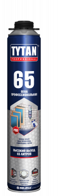 Пена профессиональная  65 О2 Tytan Professional 750 мл. 21079