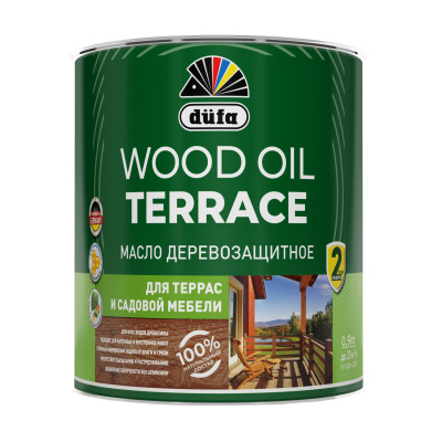 Dufa Масло Wood OIL Terraсe палисандр  0,9л